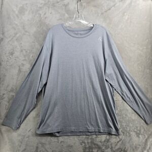 Rhoback Blitz Tech Size XXL Long Sleeve Performance Shirt Light Grey